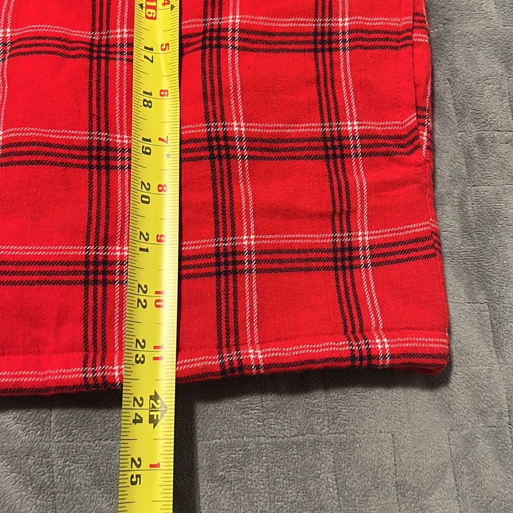 Lucky Brand Flannel Shirt, Jacket, Plaid, Fleece, Warm, Red, Black, Size S - Picture 12 of 12